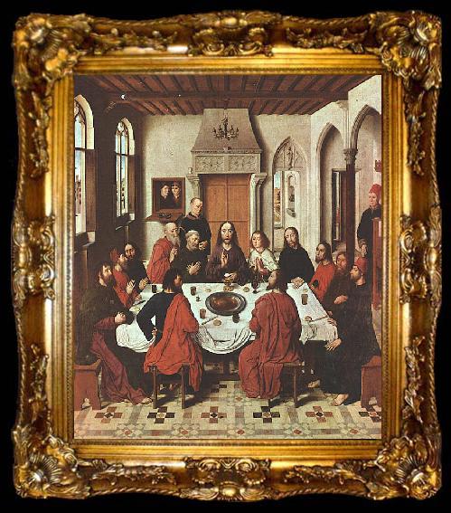 framed  Dieric Bouts The Last Supper, ta009-2